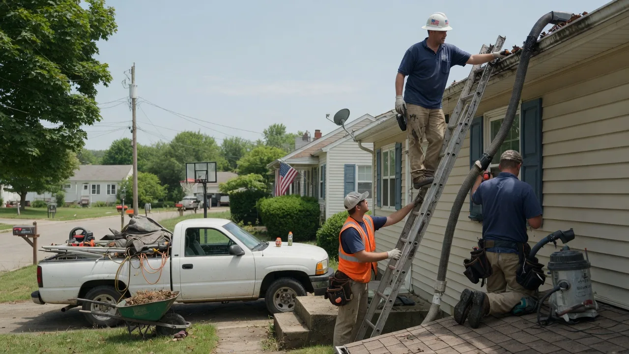 Gutter Installation in Prosperity, PA near me